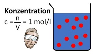 Konzentration berechnen  Chemie Endlich Verstehen [upl. by Aihtenyc]