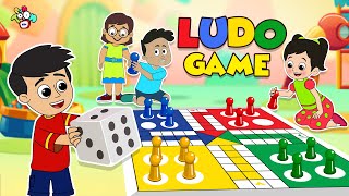 LUDO GAME  Gattu VS Bunty  Game Challenge  Hindi Cartoon  Moral Story  PunToon Kids Hindi [upl. by Akenahs]