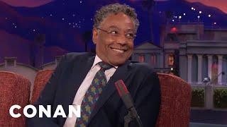 Giancarlo Espositos Craziest ComicCon® Fan Encounter  CONAN on TBS [upl. by Maiah]