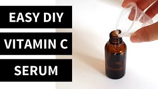 Easy 5 Minute DIY Vitamin C Serum  Lab Muffin Beauty Science [upl. by Grevera403]