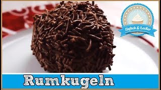 Rumkugeln selber machen  einfaches Rezept 🍪 [upl. by Acul126]