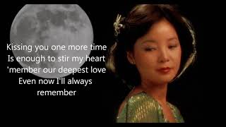 The Moon Represents My Heart by Teresa Teng English version with lyrics [upl. by Notyrb]