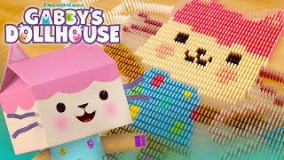 Gabby and the Gabby Cats in 29000 Dominoes  GABBYS DOLLHOUSE [upl. by Tenaej]