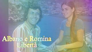 Albano Carrisi e Romina Power Libertà Con testo Video Mario Ferraro [upl. by Matazzoni]