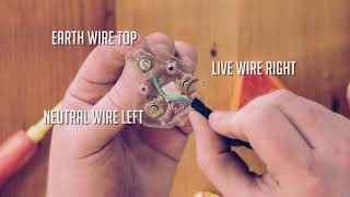 How to rewire a plug [upl. by Ingeborg767]