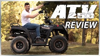 REVIEW ATV250 2022 [upl. by Atteragram667]