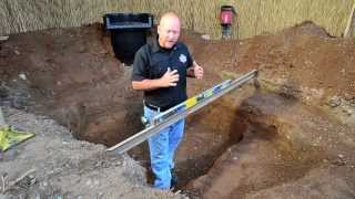 How to build a Fish Pond  Part 4  Pond Excavation 2 of 2 [upl. by Oker127]