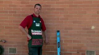 How To Cut A Brick Wall Opening  DIY At Bunnings [upl. by Anawt]