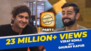 Virat Kohli On Dressing Room Music Dhawans Humour his Salesman Skills amp Dhoni I BwC S4E1  Part 1 [upl. by Uund]