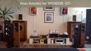 SPENDOR D7 vs ELAC FS407  comparaison en direct [upl. by Tlevesor]