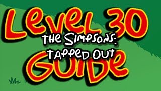 KC Plays  The Simpsons Tapped Out  Level 30 Guide [upl. by Zerelda]