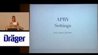 APRV Settings and Clinical Application Penny Andrews [upl. by Brucie446]