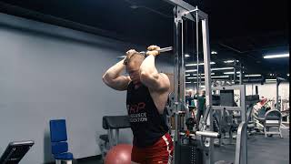 Cable Overhead Triceps Extension [upl. by Tahp148]