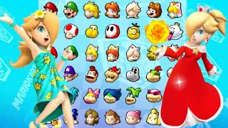 Mario Kart 9  All Rosalina Characters [upl. by Atirys324]