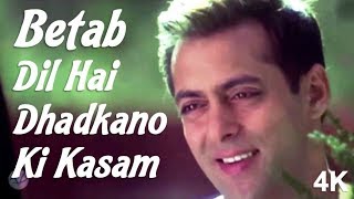 Betab Dil Hai Dhadkano Ki Kasam  Salman Khan  Shilpa Shetty  4K Video Song  🎧 HD Audio [upl. by Acir877]