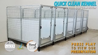 K9 Kennelstore Quick N Clean Kennels [upl. by Adnicaj]