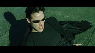 Neo Dodges Bullets Not Fast Enough  Matrix 1999  Movie Clip HD Scene [upl. by Orly]