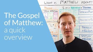 The Gospel of Matthew Overview  Whiteboard Bible Study [upl. by Gershon]