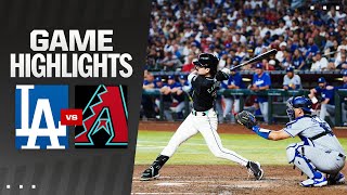 Dodgers vs Dbacks Game Highlights 9124  MLB Highlights [upl. by Aidualc109]