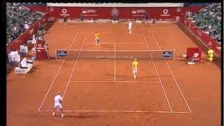 McEnroe Nastase In 2012 Bucharest Exhibition Highlights [upl. by Notsyrb]