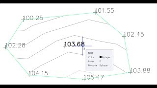 How to build a Civil 3D Surface using Text objects [upl. by Arick]