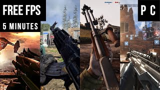 50 Best Free FPS Games For PC in 5 Minutes [upl. by Asante]