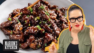 How To Make Crispy Honey Chilli Beef  Marions Kitchen [upl. by Eeliram]