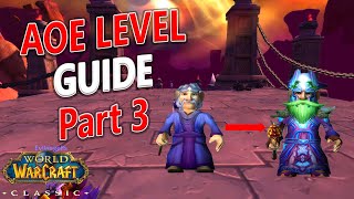 WoW Classic  How to AOE Level a Mage FAST Alliance 2232 [upl. by O'Malley]