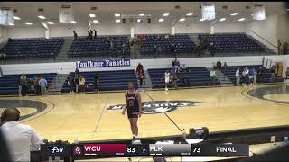 Faulkner vs William Carey Mens Basketball [upl. by Nilyad]