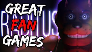 Top 10 Great FNAF Fan Games [upl. by Aiym16]