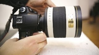 Weird lens reviews Samyang 800mm f8 Mirror amp 2x telecoverter with samples [upl. by Cicely712]