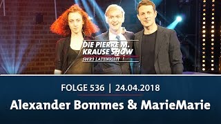 Die Pierre M Krause Show  Folge 536  Alexander Bommes amp MarieMarie [upl. by Pentha]