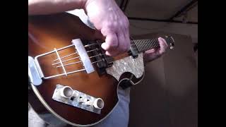 Hofner bass demo [upl. by Rosette]