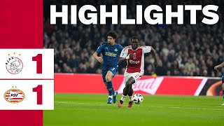 Highlights Ajax  PSV  Eredivisie [upl. by Ozzie814]