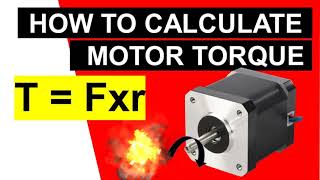 How to Calculate Motor Torque [upl. by Laehcym285]