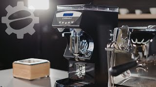 Nuova Simonelli Mythos Espresso Grinder  Commercial Crew Review [upl. by Barhos558]