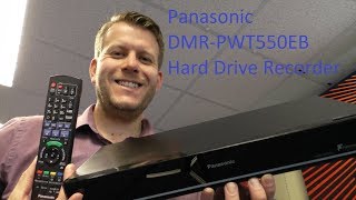 PANASONIC DMRPWT550 RECORDER [upl. by Tnahsarp]