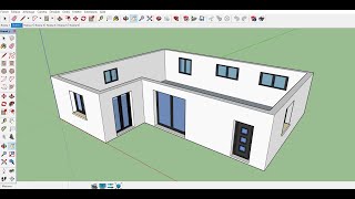 Plan de Maison 3 Dimensions comment faire  Etape 4 [upl. by Einavoj]