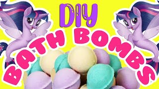 My Little Pony Movie DIY Bath Bombs [upl. by Aicerg]