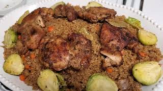 Thiebouganaar Senegalese Jollof Rice and Chicken [upl. by Aloz]