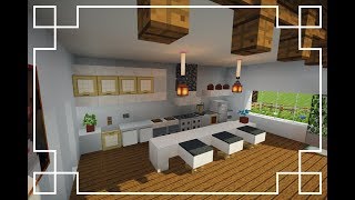 ⚒️Minecraft  How to make a Kitchen [upl. by Alomeda]