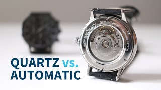 Watch Movements Difference Between Quartz Mechanical amp Automatic [upl. by Lotsyrk]