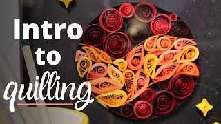 Paper Quilling for Beginners  Paper Crafts [upl. by Leslie619]