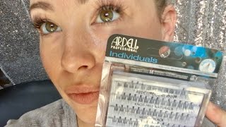 How to Apply Cluster Lashes  Ardell Cluster Lashes [upl. by Arihsa]