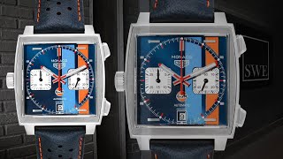 Tag Heuer Monaco Gulf 2018 Chronograph Steel Mens Watch CAW211R  SwissWatchExpo [upl. by Knobloch285]