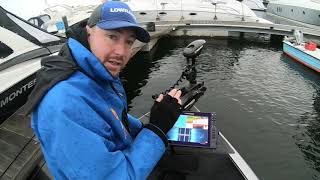 using trolling motor transducer [upl. by Ennadroj]