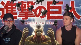 ATTACK ON TITAN EPISODE 13 amp 14 REACTION Season 3 [upl. by Anum]