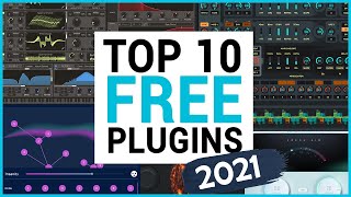 The 10 Best FREE VST Plugins Every Producer NEEDS in 2021 [upl. by Volin]