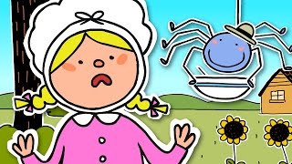 Little Miss Muffet  Nursery rhyme for kids [upl. by Almat]