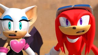 Sonic Adventure 2 Scene Recreation  Knuckles and Rouge [upl. by Suivatra]